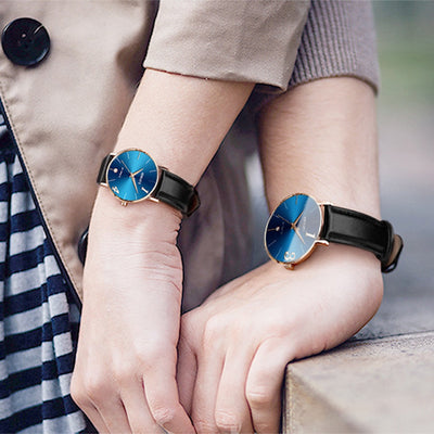 Leather Strap  Watch