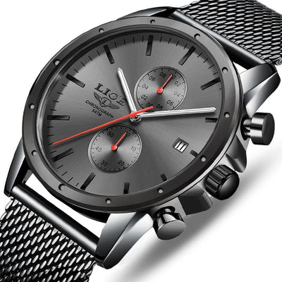 Chronograph Waterproof Wristwatch