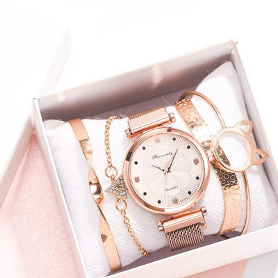 Women Watches Luxury Magnet Buckle