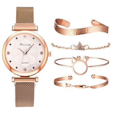 Women Watches Luxury Magnet Buckle