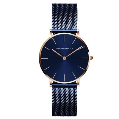 Stainless Steel Gold Waterproof Watch